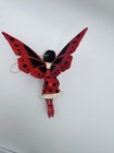 Amy Brown Fairy Divas Lady Bug Red   Black Fairy Ornament Figurine  - Fantasy 