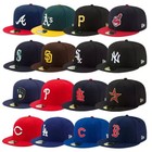 Mlb Fitted Hat Solid Color Era Baseball Cap 59fifty Basic Stitched Men New Hat