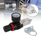 Afr-2000 1 4  Air Compressor Filter Water Separator Trap Tools Regulator Gauge