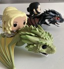 Funko Daenerys Jon Snow Drogon Rhaegal Game Of Thrones House Dragon 