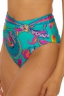 Trina Turk Mykonos High Waist Bikini Bottom Women s Swimwear Nwt