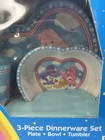 Care Bears 3-piece Dinnerware Set   Vintage Set  Produced By Zak Designs 1980s 