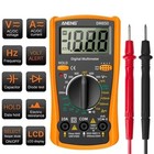 Lcd Digital Multimeter Ac Dc Voltmeter Ammeter Ohmmeter Volt Tester Leads Meter