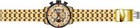  Invicta Men s 17205 Aviator Analog Display Japanese Quartz Gold Watch 