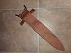 Vintage Wwii Us Army Mint Case Pig Sticker Leather Sheath    