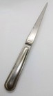 Vintage Silverplate Letter Opener Plain Handle Desk Accessory Office Collectible