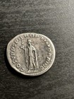 Trajan Roman Imperial Silver Denarius Ad 98-117 Spes Standing Reverse Vf-ef