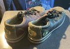 Linds Black Red White Rental Bowling Shoes Kids 3 4 Lace Closure  40