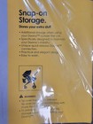 New Doona Snap-on Storage Stroller Original Accessory Black Color 