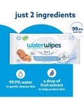 Waterwipes Sensitive Newborn   Baby Wipes  99 9  Water Unscented  Hypoallergenic
