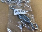 4 Pieces - 1 4 X 20 Threads Hook Eye Galvanized Turnbuckle Cpsztb 7-1 4    New