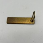 Vintage Solid Brass  ms  Executive  Keychain