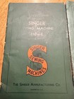Vintage Singer Sewing Instruction Manuals Lot 72w 119w4 128 Hemstitch Booklets