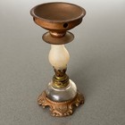 Antique Vapo-cresolene Vaporizer Oil Lamp Cast Iron Medical Kerosene 1888