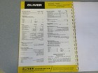 Rare Oliver 1550 Industrial Tractor Sales Sheet 1966