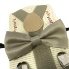 Suspender   Bow Tie Matching Set Toddler Kids Boys Girls Baby Wedding  usa 