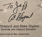 Nasa Astronaut Alan Shepard Signed Book  moon Shot  Hard Cover W  Dust Jacket