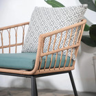 3 Pieces Outdoor Furniture Patio Bistro Set All-weather Wicker Conversation Set 