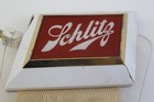 Vintage 1950s Schlitz Beer Cash Register 3-d Logo Light Up Sign  See Photos     