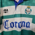Rare Vintage 90s Aba Sport Authentic Club Santos Laguna 16 Soccer Jersey Men Xl