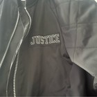 Justice Black Bomber Jacket