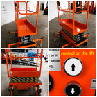 Free Shipping New 5 Star 22 Feet Max Lift Electric Scissor Lift Man Lift
