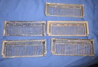 One 4 Availible  Vintage Art Deco Style Heat Register Cover grill  Iron 5 5x 15 