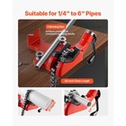 Uimoso Heavy Duty Chain Pipe Vise For 1 4 To 6 Inch Pipes