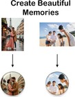 Custom Personalized Photo Magnets 2 25  Round With Picture Of Your Choice
