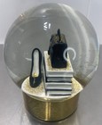 Z Gallerie Fashion Glitter Globe  gold Sparkles  Chanel Prada Tiffany Vogue New