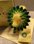 Bp How Now Green Cow 2001 Cow Parade Houston  9247 Petroliana Nib
