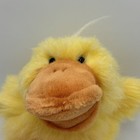 Vintage Yellow Duck Hand Puppet Sesil Co Ltd Made In Korea Plush Stuffed Animal