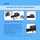 Powermatic 2 Plus Electrik Cigarete Machine Tobaco