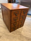 Antique Card Catalog--c  1920s  Quarter-sawn Oak--great Decorative Item 