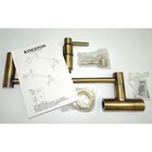 Kingston Brass Ks8103dl Wall Mount Pot Filler Kitchen Faucet  Antique Brass 13  