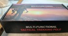 Multi-function Tactical Trekking Pole Walking Hiking Stick - Open Box
