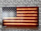 Wooden American Flag Wall Art farmhouse Decor perfect For Weddings New Year Gift