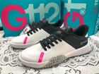 New G fore G 112 Men s Stippled Golf Shoes Snow onyx Pu Leather Sneakers Sz10-12