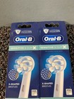 New Oral-b Sensitive   Gum Toothbrush Replacement Head  3 Count Pack Of 2 White 