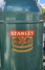 Vintage 1955 Stanley Super Vac Thermos Green Stainless Lining With Cork   Cup