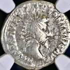 Emperor Marcus Aurelius Silver Denarius 161-180ad Ngc Genuine Ancient Roman Coin