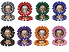 Mrc Poker 500pcs 13 5g Skull Clay Poker Chips Set Wood Case