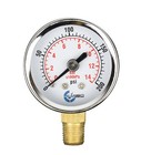 Pressure Air Gauge 0-200 Psi  For Air Tank Accessory W10055 Lower Mount 1 8  Npt