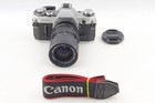   opt Mint  Canon Ae-1 35mm Film Camera Silver New Fd 35-70mm Lens From Japan