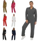 Womens Uniform Romper Jumpsuit Full-body Workwear Contemporary Coverall Vintage
