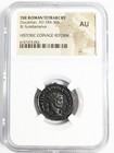 Diocletian Roman Empire Ad 284-305 Ngc Au Ancient Aurelianianus Soldiers Spears