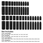 50pcs 1 4  Drive Master Impact Socket Set  6-point Sae metric 5 32 Inch