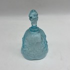 Fenton Blue Opalescent Glass  Lily Of The Valley Bell