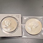 1975 Silver Canada  1 Dollar Coins  2  1975 Calgary Centennial   1978 Voyageur