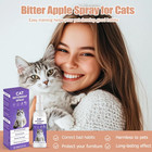 Bitter Apple Spray For Cats  Cat Deterrent Spray For Scratching   Chewing  Natur